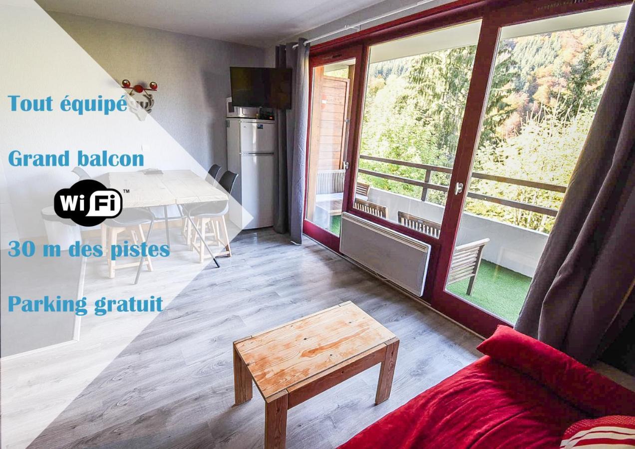 Le Relai S31 - Grand Et Lumineux Studio Avec Coin Montagne 4-6 Pers, Tout Equipe, Avec Wifi, A 30M Des Pistes Avec Un Grand Balcon, Draps Non Compris Saint-Jean-dʼAulps Exterior foto
